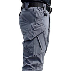 Tactical Pants Multiple Pocket Elasticity Pants